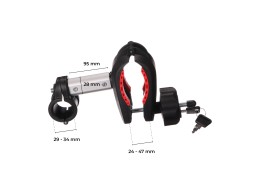 Kar / kerékpárváz-tartó vonóhorogra szerelhető kerékpárszállítóhoz, rövid, 7 cm - pótalkatrész