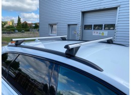 Zárható alumínium keresztlécek ROOF RACK IN 1, 120 cm, teherbírás 90 kg
