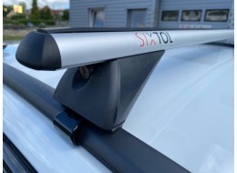 Zárható alumínium keresztlécek ROOF RACK IN 1, 120 cm, teherbírás 90 kg