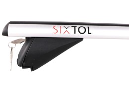 Zárható alumínium keresztlécek ROOF RACK IN 1, 120 cm, teherbírás 90 kg