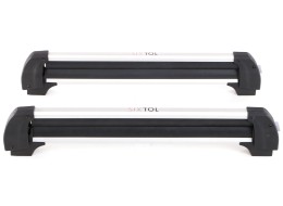 Tetőre szerelhető sí-, snowboard- és wakeboard-tartó zárral ROOF SKI, 76 cm, teherbírás 35 kg