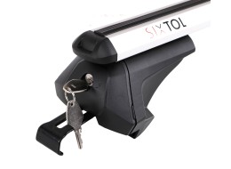 Alumínium keresztmerevítő zárral ROOF RACK IN PRO, 120 cm, teherbírás 90 kg
