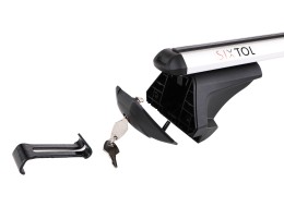 Alumínium keresztmerevítő zárral ROOF RACK IN PRO, 120 cm, teherbírás 90 kg