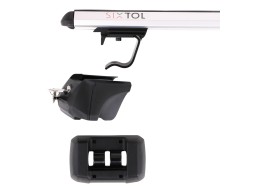 Alumínium keresztmerevítő zárral ROOF RACK FIX PRO, 120 cm, teherbírás 90 kg