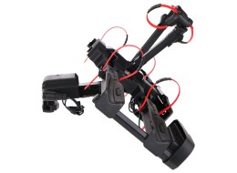 Vonóhorogra szerelhető kerékpárszállító E-BIKE 2 PREMIUM - 2 elektromos kerékpár, teherbírás 60 kg,