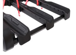 Vonóhorogra szerelhető kerékpártartó E-BIKE 3 PREMIUM - 3 elektromos kerékpár, teherbírás 60 kg, öss