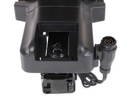 Vonóhorogra szerelhető kerékpártartó E-BIKE 3 PRO - 3 elektromos kerékpár, teherbírás 60 kg, összecs