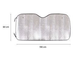 Autó első szélvédő napellenző CAR SUNSHADE 4, 130 x 60 cm