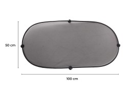 Tapadókorongos napellenző autóablakra CAR SUNSHADE 8, 100 x 50 cm