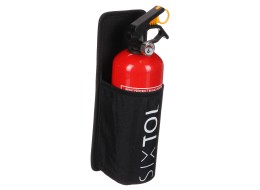 1 kg-os tűzoltó készülék autós tartó tépőzárral CAR FIRE 1