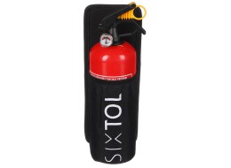 1 kg-os tűzoltó készülék autós tartó tépőzárral CAR FIRE 1