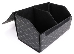 Organizátor az autó csomagtartójába CAR COMPACT ELEGANT L, 2 rekesz, összecsukható, fedéllel SIXTOL