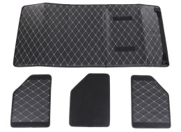 Organizátor az autó csomagtartójába CAR COMPACT ELEGANT L, 2 rekesz, összecsukható, fedéllel SIXTOL