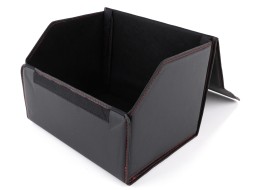Autós csomagtartó rendszerező CAR COMPACT LEATHER M, 1 rekesz, összecsukható, fedéllel SIXTOL