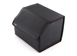 Autós csomagtartó rendszerező CAR COMPACT LEATHER M, 1 rekesz, összecsukható, fedéllel SIXTOL
