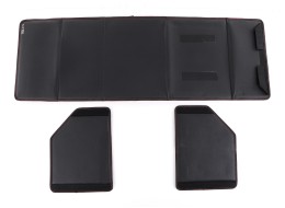 Autós csomagtartó rendszerező CAR COMPACT LEATHER M, 1 rekesz, összecsukható, fedéllel SIXTOL