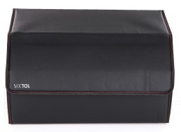 Autó csomagtartó rendező CAR COMPACT LEATHER L, 2 rekesz, összecsukható, fedéllel