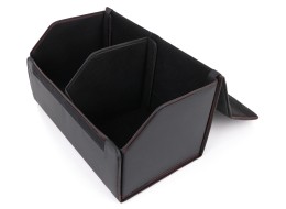 Autó csomagtartó rendező CAR COMPACT LEATHER L, 2 rekesz, összecsukható, fedéllel