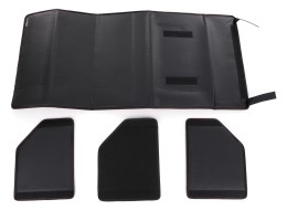 Autó csomagtartó rendező CAR COMPACT LEATHER L, 2 rekesz, összecsukható, fedéllel