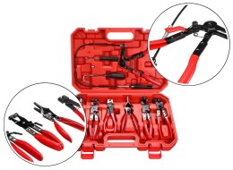 Csőbilincs-fogó készlet MECHANIC HOSE CLAMP SET 9
