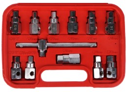 Olajleeresztő készlet MECHANIC OIL DRAIN SET 12, Hex + négyszög, 12 db