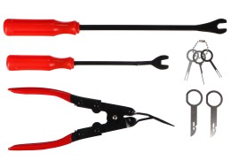 Multifunkciós készlet kárpit és belső tér szétszereléséhez MECHANIC TRIM SET 19, 19 db