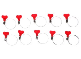 Tömlőbilincs pillangóval MECHANIC CONNECT 32-44mm, 10 db