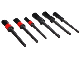 Precíziós kefekészlet autó tisztításhoz CAR DETAILING BRUSH 6, 6 db