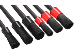 Precíziós kefekészlet autó tisztításhoz CAR DETAILING BRUSH 6, 6 db