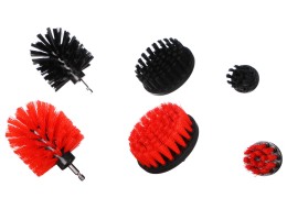 Fúrógép kefekészlet autó tisztításához CAR DETAILING DRILL BRUSH 6, 6 db