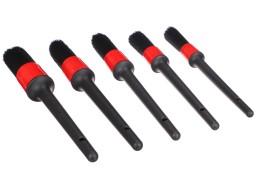 Puha precíziós ecsetkészlet autó tisztításához CAR DETAILING BRUSH 5 SOFT, 5 db