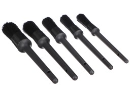 Kemény precíziós ecsetkészlet autó tisztításához CAR DETAILING BRUSH 5 HARD, 5 db