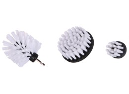Fúrógépes kefekészlet autó tisztításához CAR DETAILING DRILL BRUSH 3 SOFT, 3 db