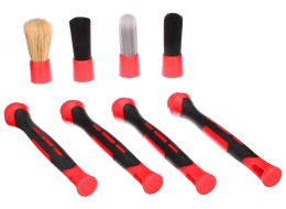 Precíziós kefe készlet cserélhető fejekkel autó tisztításhoz CAR DETAILING BRUSH 4