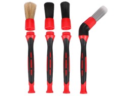 Precíziós kefe készlet cserélhető fejekkel autó tisztításhoz CAR DETAILING BRUSH 4