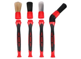 Precíziós kefe készlet cserélhető fejekkel autó tisztításhoz CAR DETAILING BRUSH 4