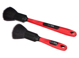 Precíziós autó tisztító kefe szett ergo markolattal CAR DETAILING BRUSH 2 PRO, 2 db