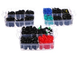 Kapcsok, rögzítők és szegecsek készlete járműkárpitozáshoz MECHNIC TRIM CLIP SET 700