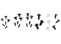 Kapcsok, rögzítők és szegecsek készlete járműkárpitozáshoz MECHNIC TRIM CLIP SET 100
