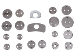 Fékmunkahenger visszanyomó készlet MECHANIC BRAKE SET BLACK 22, 22 részes