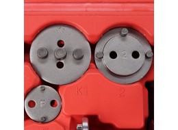 Pneumatikus fékdugattyú-visszatoló MECHANIC BRAKE SET PNEU 23, 23 db-os készlet
