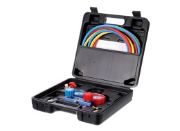 Nyomás- és tömörségmérő készlet autóklímához MECHANIC AC TESTER 1