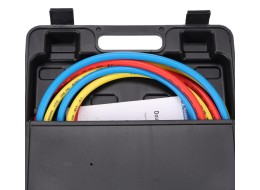 Nyomás- és tömörségmérő készlet autóklímához MECHANIC AC TESTER 1