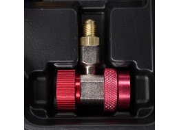 Nyomás- és tömörségmérő készlet autóklímához MECHANIC AC TESTER 1