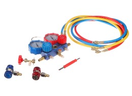 Nyomás- és tömörségmérő készlet autóklímához MECHANIC AC TESTER 1