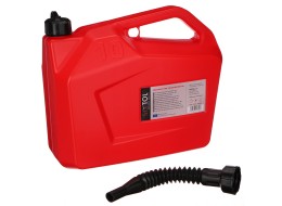 Műanyag kanna MECHANIC FUEL CANISTER RED 10L, piros