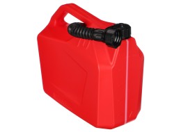 Műanyag kanna MECHANIC FUEL CANISTER RED 10L, piros