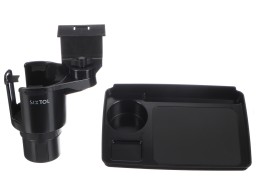 Multifunkcionális italtartó-bővítő kihúzható asztalkával autóba CAR CUP HOLDER 8