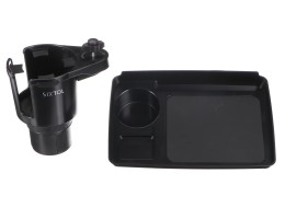 Multifunkcionális italtartó-bővítő kihúzható asztalkával autóba CAR CUP HOLDER 8