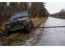 Kiszabadító kötél CAR RECOVERY 4, hossz 9 m, teherbírás 16 t